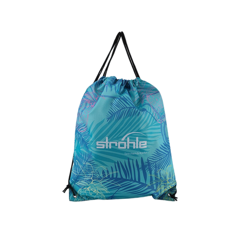 Borsa con coulisse in poliestere 210D hawaiano