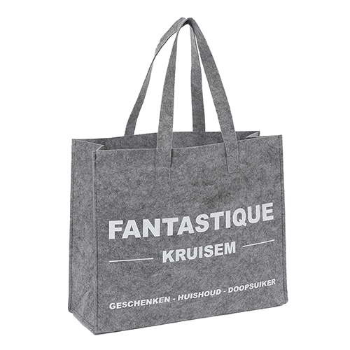 Borsa tote in feltro traspirante