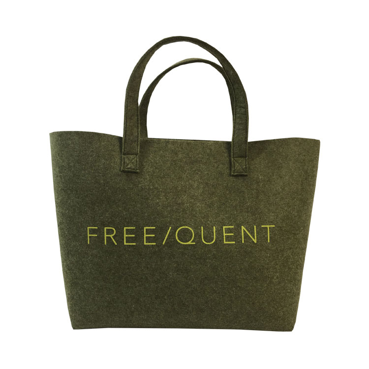 Borsa tote in feltro ecologico