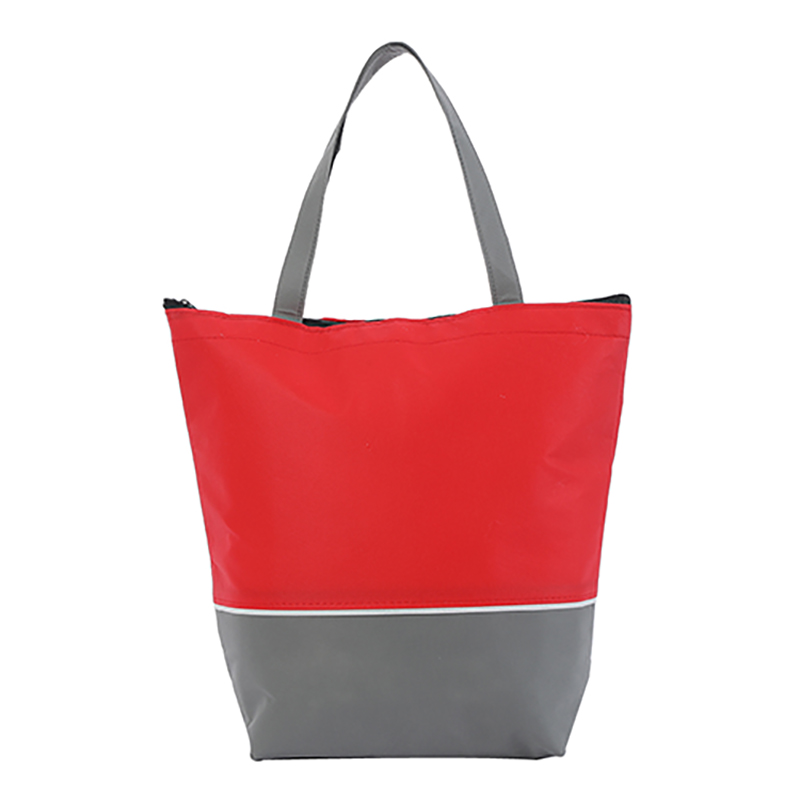 Borsa termica grigio-rossa