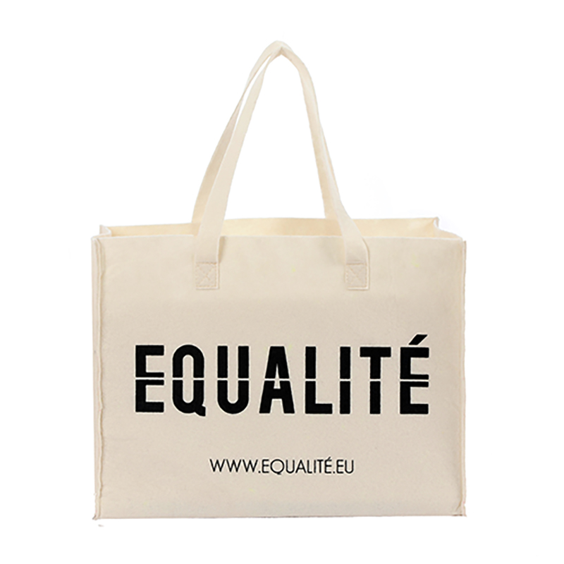 Borsa tote in feltro ad alta capacità