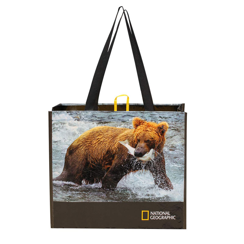 Borsa tote in plastica Rpet laminata