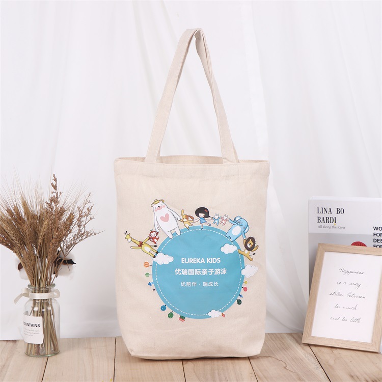 Borsa tote in tela di grande capacità