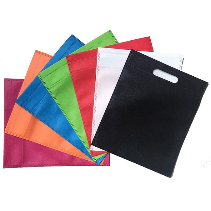 Borsa non tessuta di colore solido multicolore