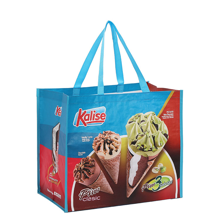 Borsa tote grande multiuso in tessuto PP