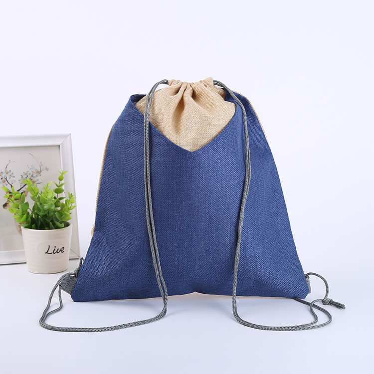 Borsa con coulisse per zaino in tessuto non tessuto