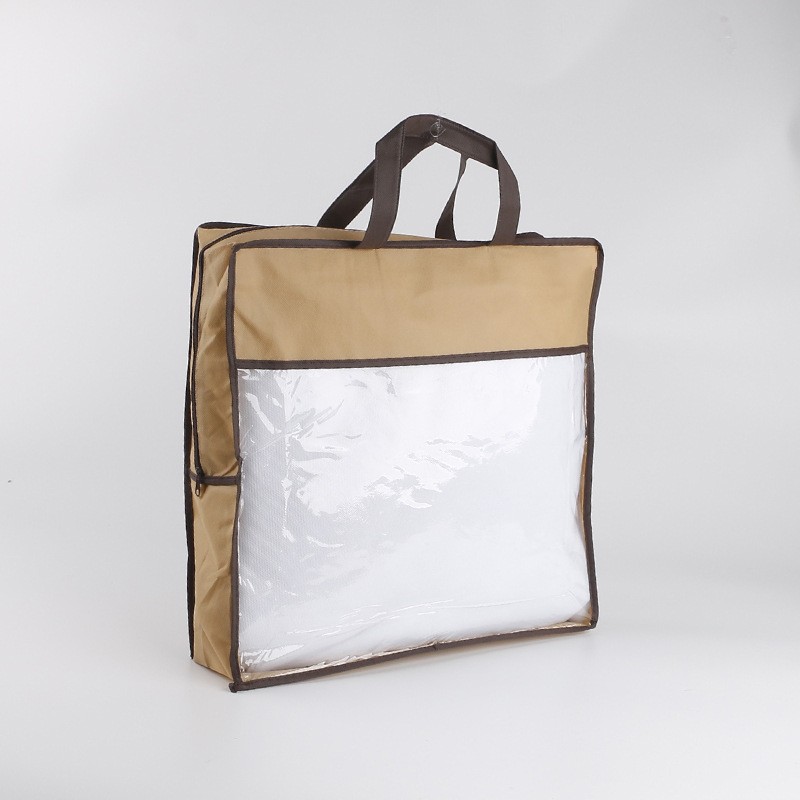 Borsa con cerniera per cuscino in tessuto non tessuto