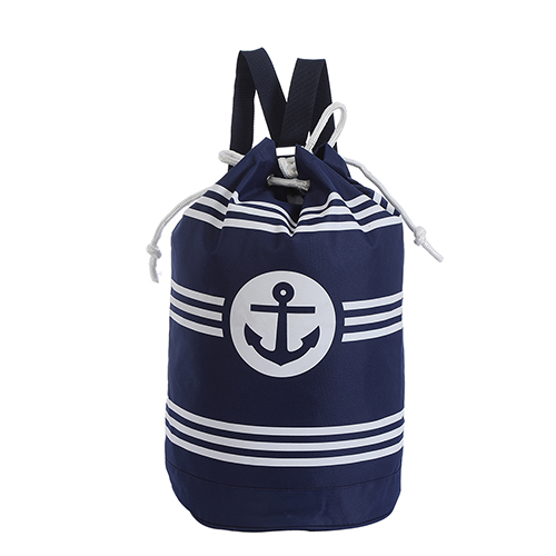 Borsa con coulisse in tessuto Oxford