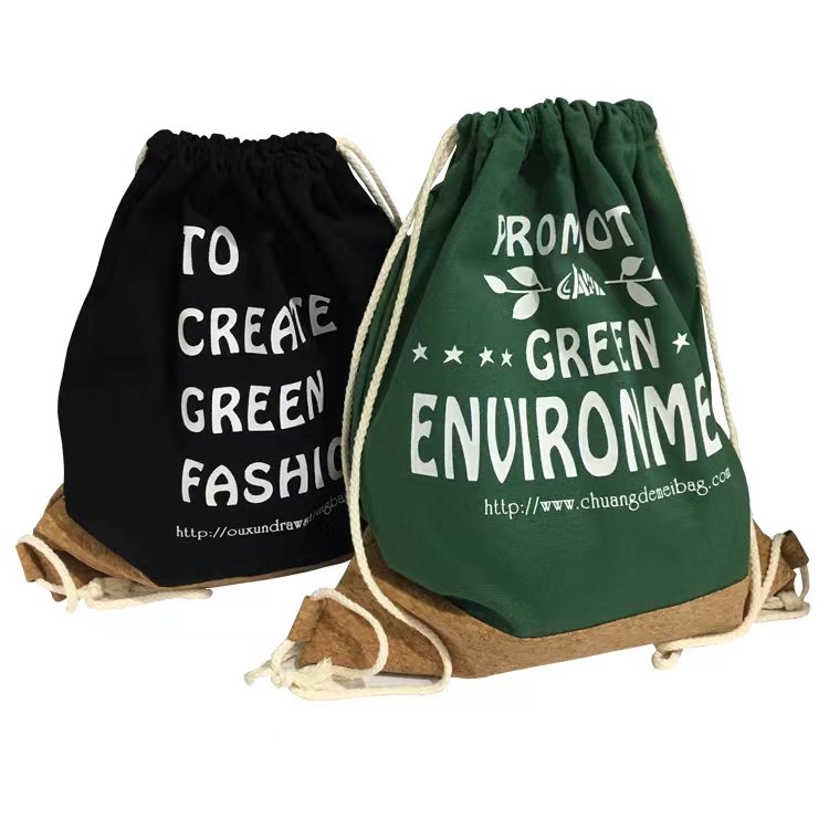 Borsa da imballaggio Borsa con coulisse in tela