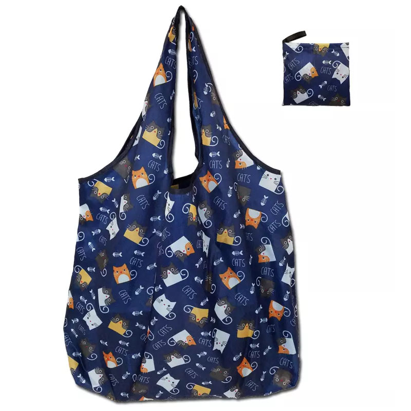 Borsa tote pieghevole in poliestere