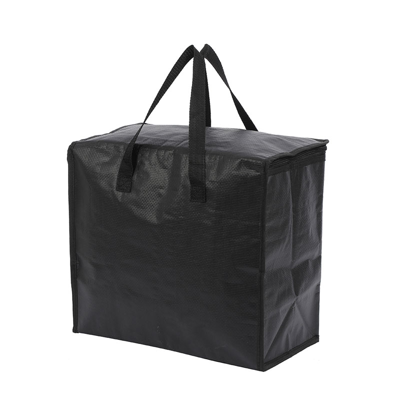 Borsa termica con cerniera in tessuto PP