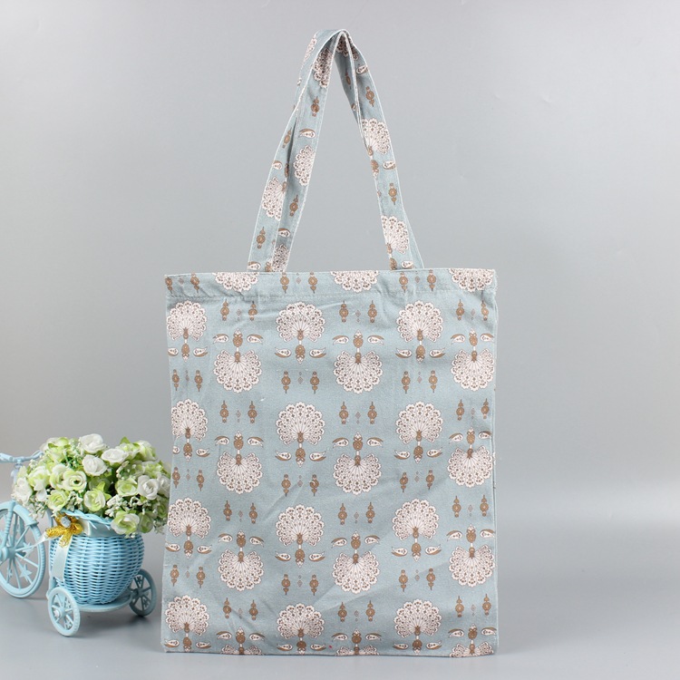 Borsa tote in tela riciclabile