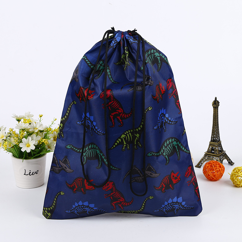 Borsa per scarpe tote bag riciclata con coulisse