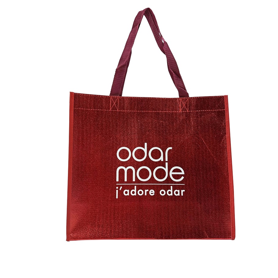 Borsa per lo shopping in laminato non tessuto impermeabile