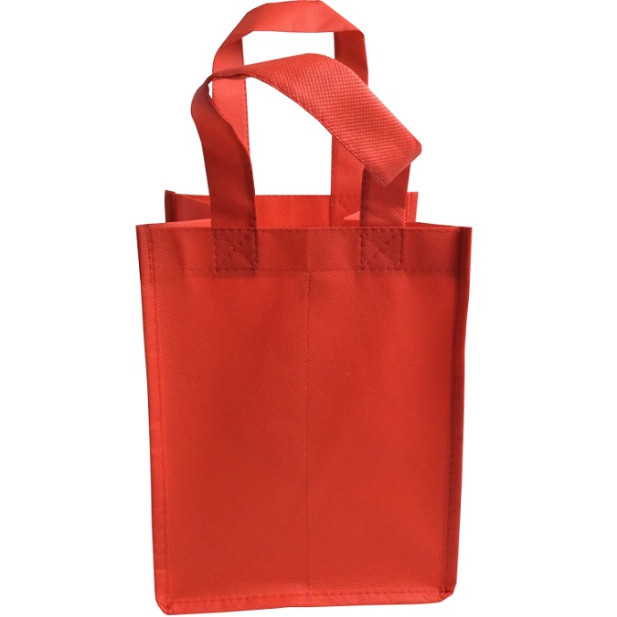 TOTE BAG non tessuto di colore solido