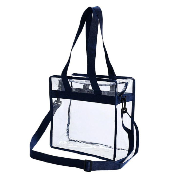Borsa Tote In Pvc Trasparente