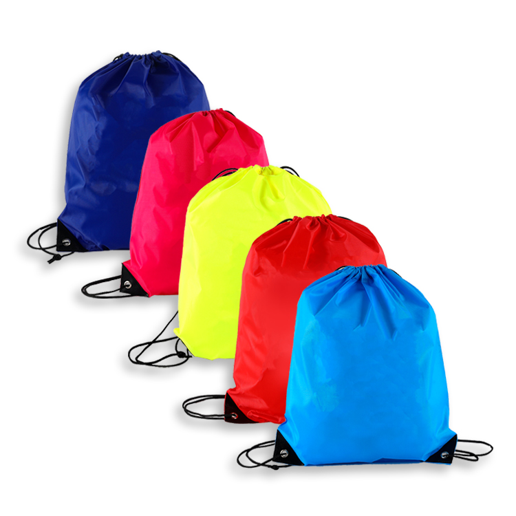 Borsa promozionale con cordoncino in poliestere