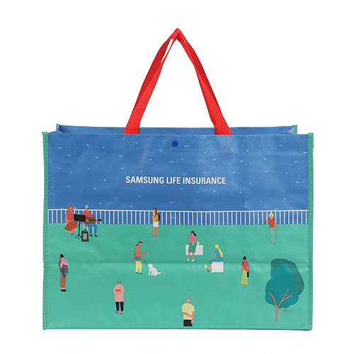 Borsa tote in tessuto PP