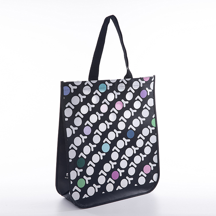 Borsa Lululemon in tessuto non tessuto laminato